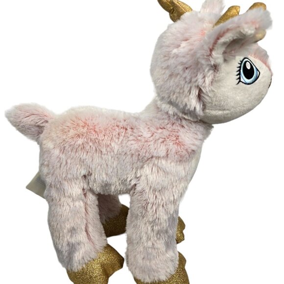 Build a Bear Workshop Reindeer Pink 2021 Merry Mission Plush Stuffed Animal Toy - Picture 9 of 16